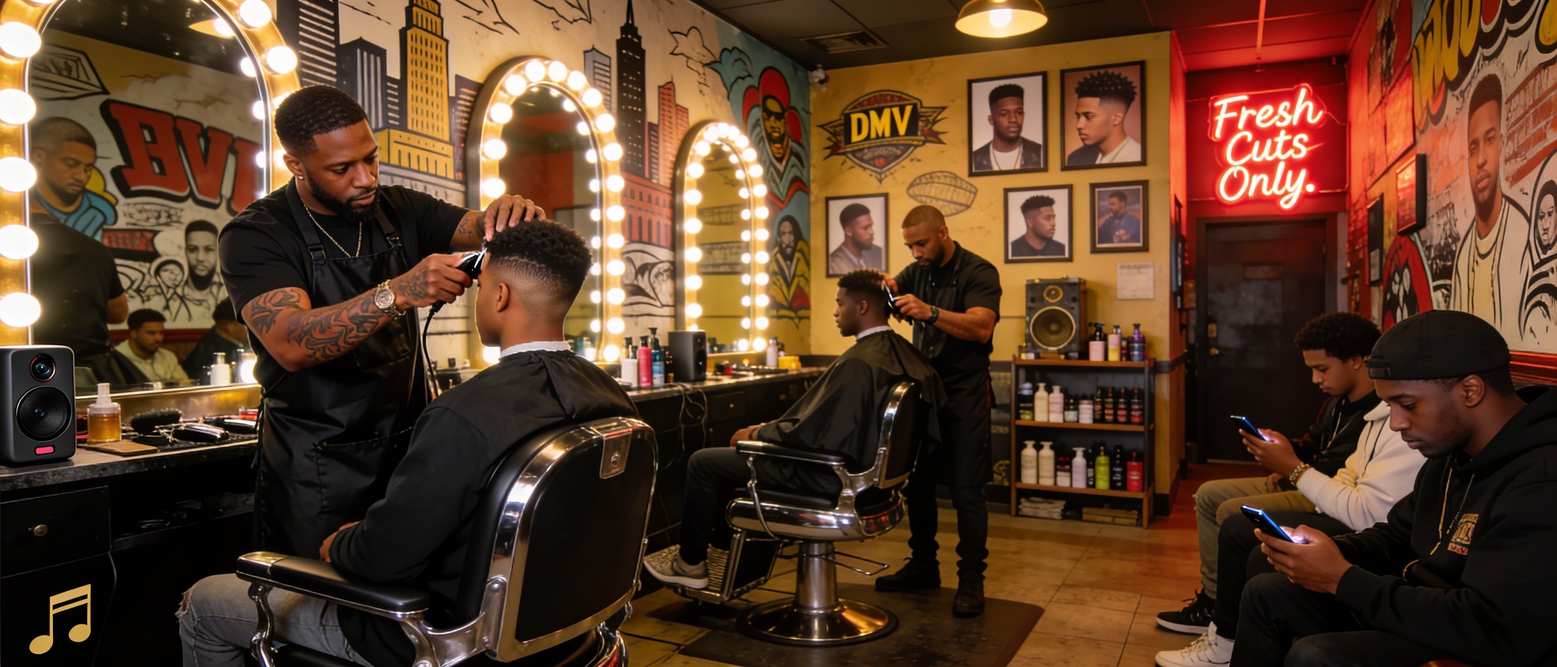 The Barbershop Is Still the Most Important Room in the Community